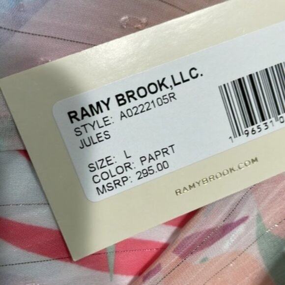 Ramy Brook Jules Top in Multicolor M - Picture 6 of 8